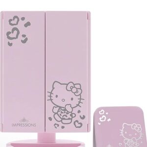 Impressions Vanity Hello Kitty Lighted Makeup Mirrors Bundle New